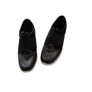 Cole Haan Gray Black Grand OS Ella Studio Lightweight Slip On Sneakers zise 10B